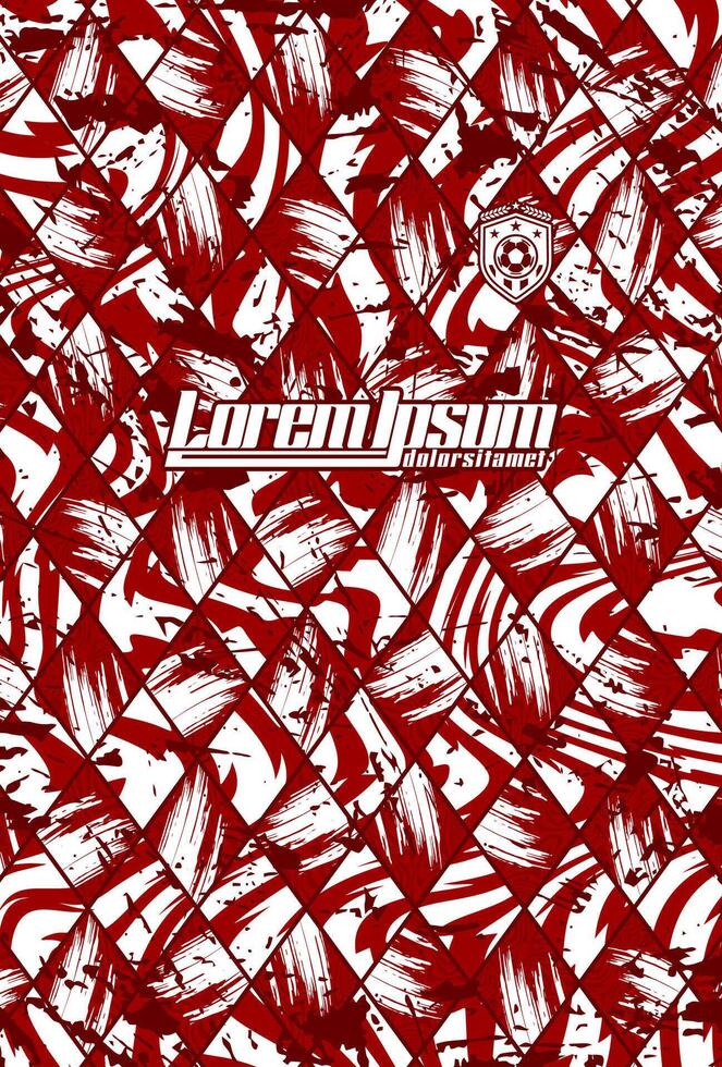 Abstract red and white design background vector