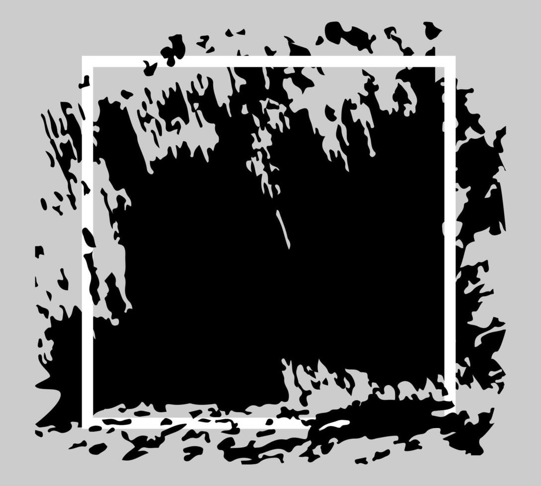 Distressed Abstract Grunge Texture Frames vector