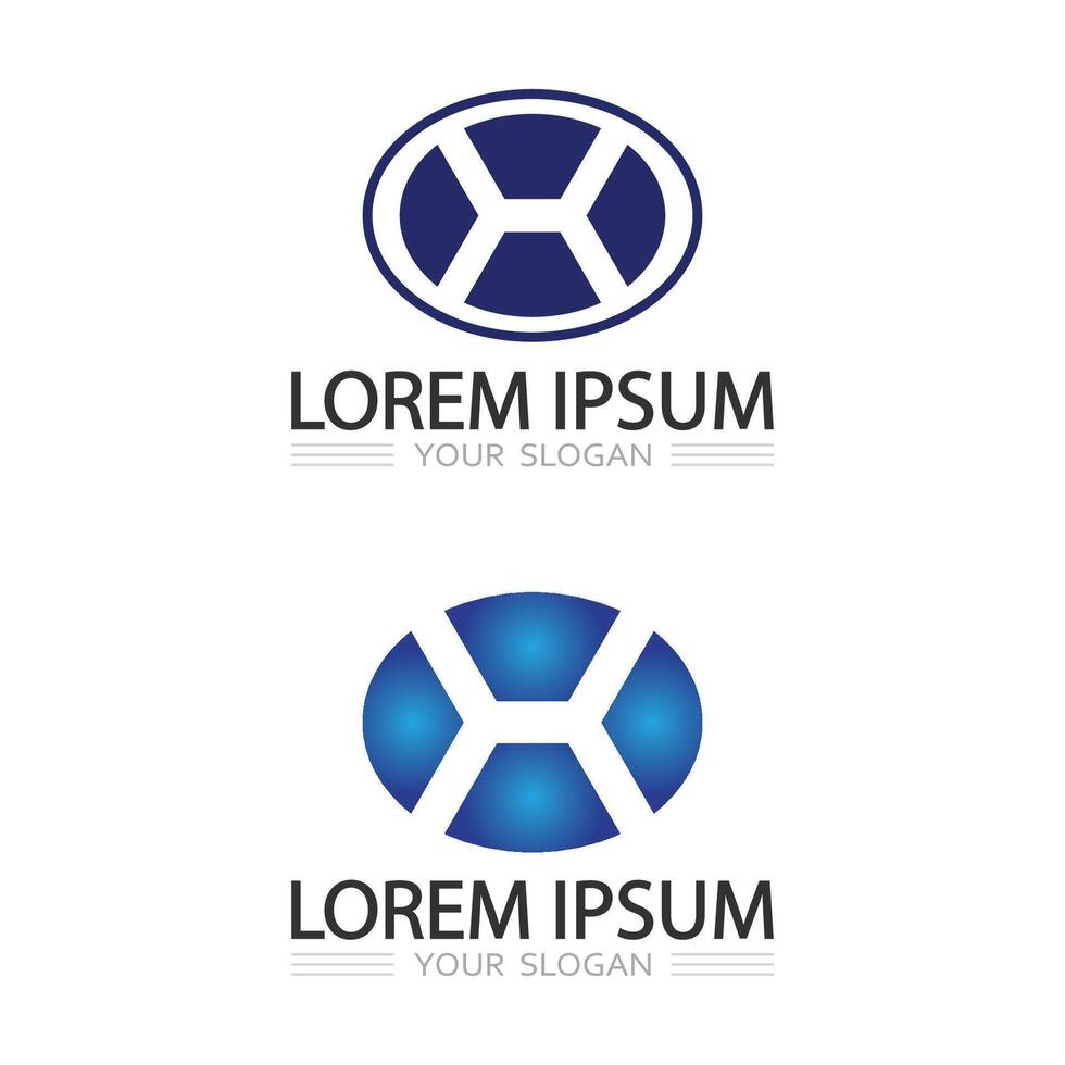 H Logo for Tech Startup and Business Brand vector