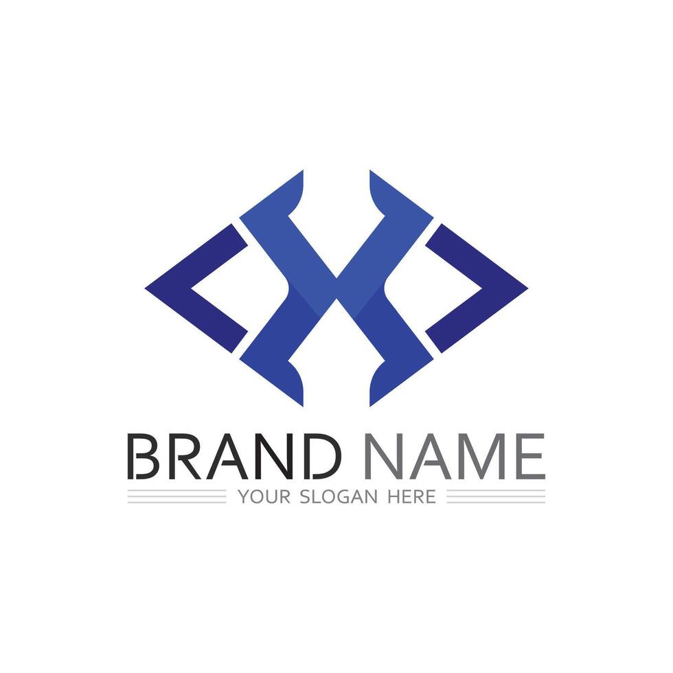 Logo of X for Business, Web, and Company Identity vector