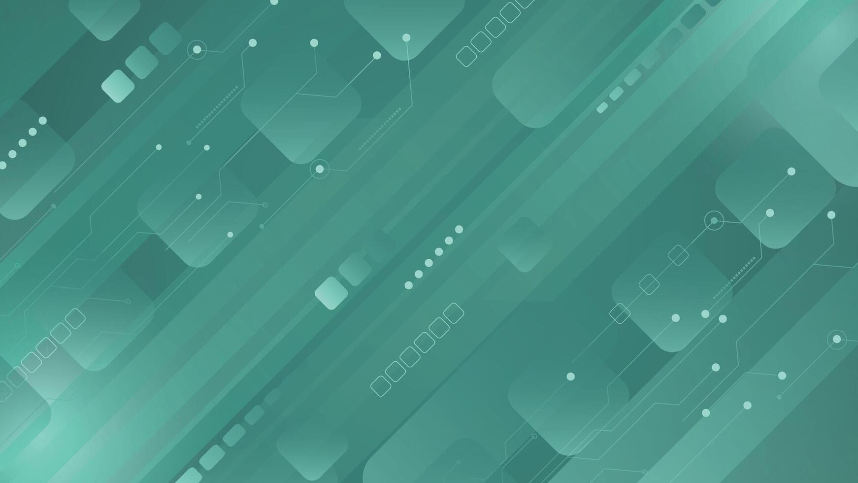 Green abstract digital background vector