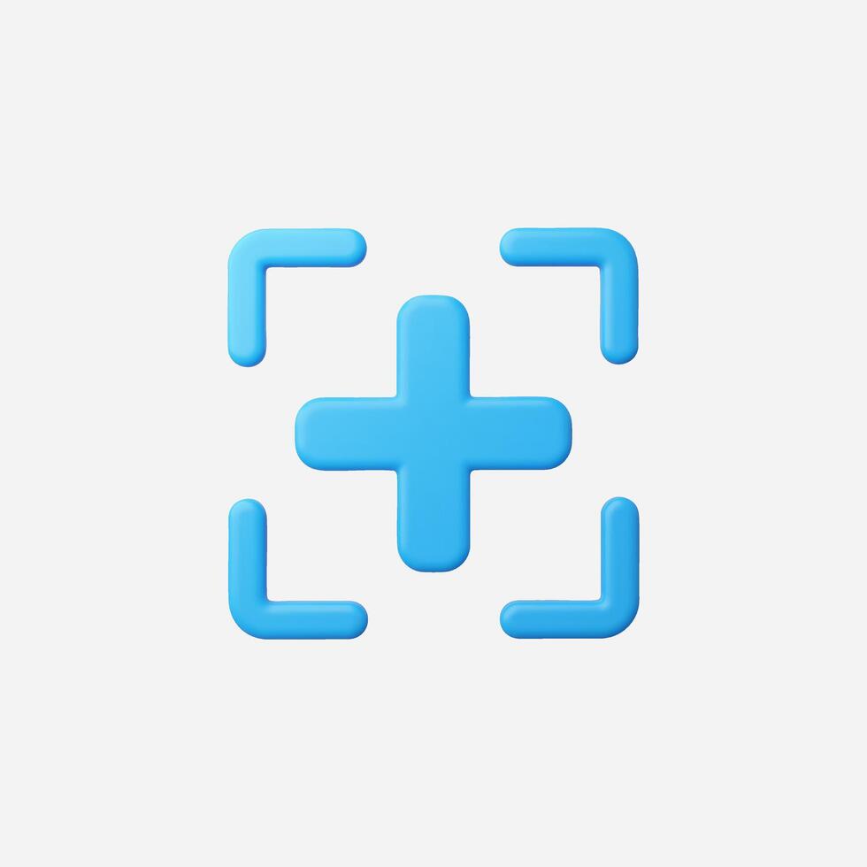 3d Realistic More icon Illustration vector