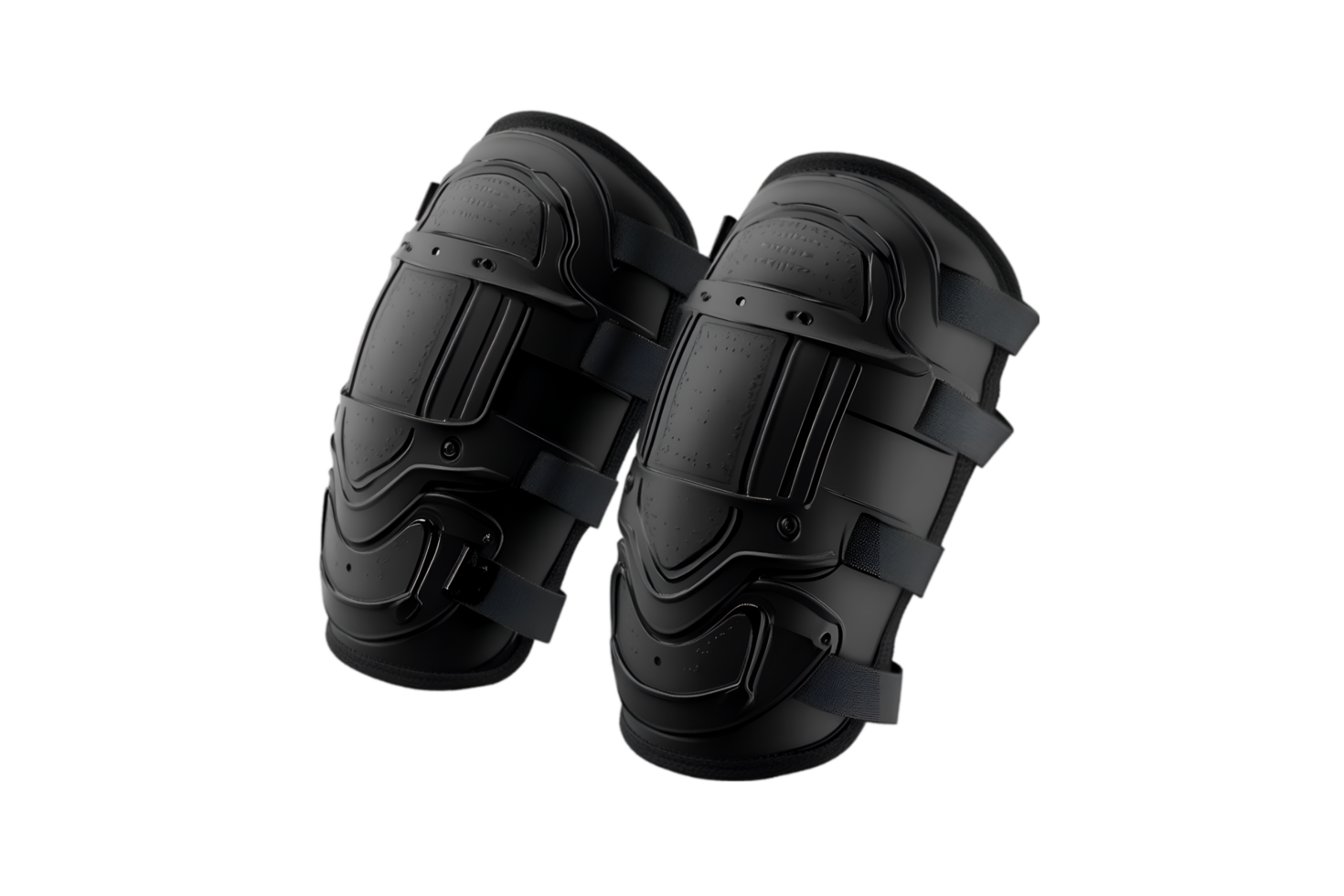 Protective Knee Pads Sport Safety Gear Black Armor png