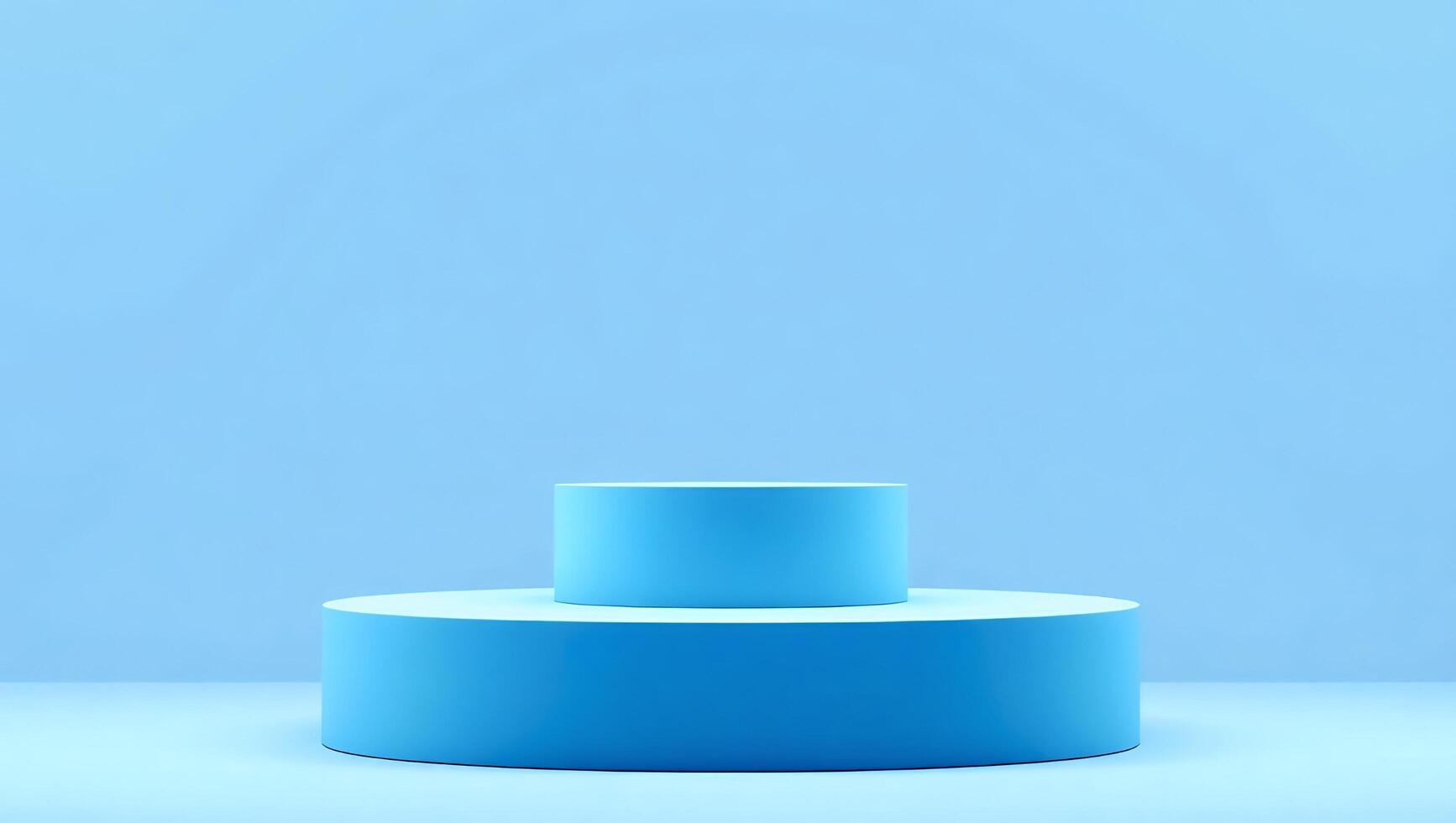 Minimal Round Podium Display photo