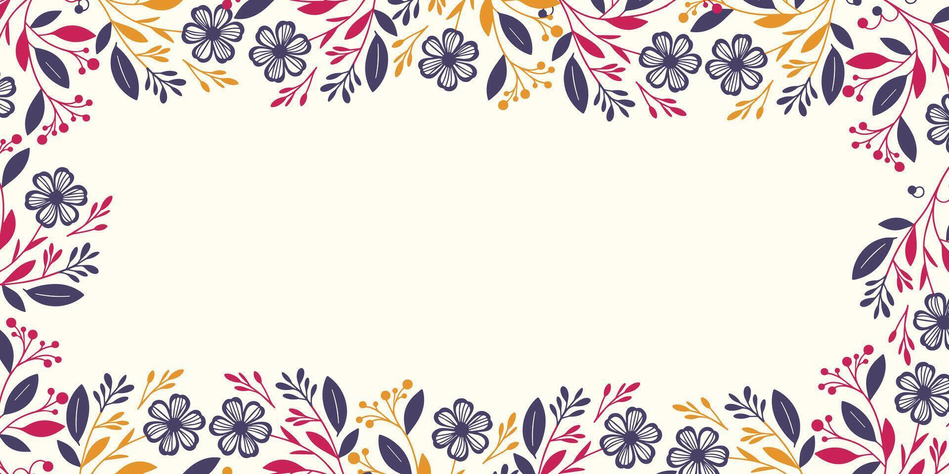 elegant floral wall design with abstract organic shapes.template for fashion scrapbook invitation and poster use vector