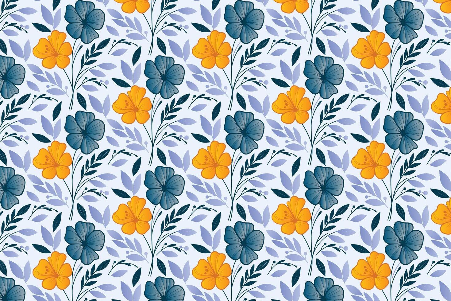 natural floral texture with simple rose sketches and lightweight botanical lines perfect for wrapping and clothing fabrics vector