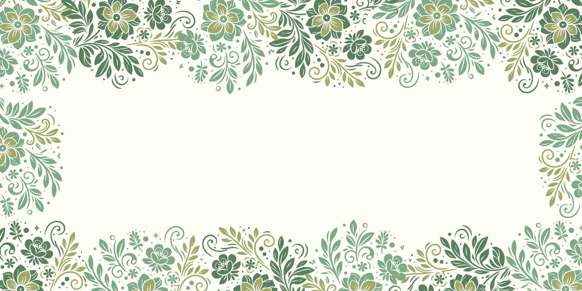creative abstract floral backdrop with wildflower energy.poster background for wedding card and textile wall decoration vector