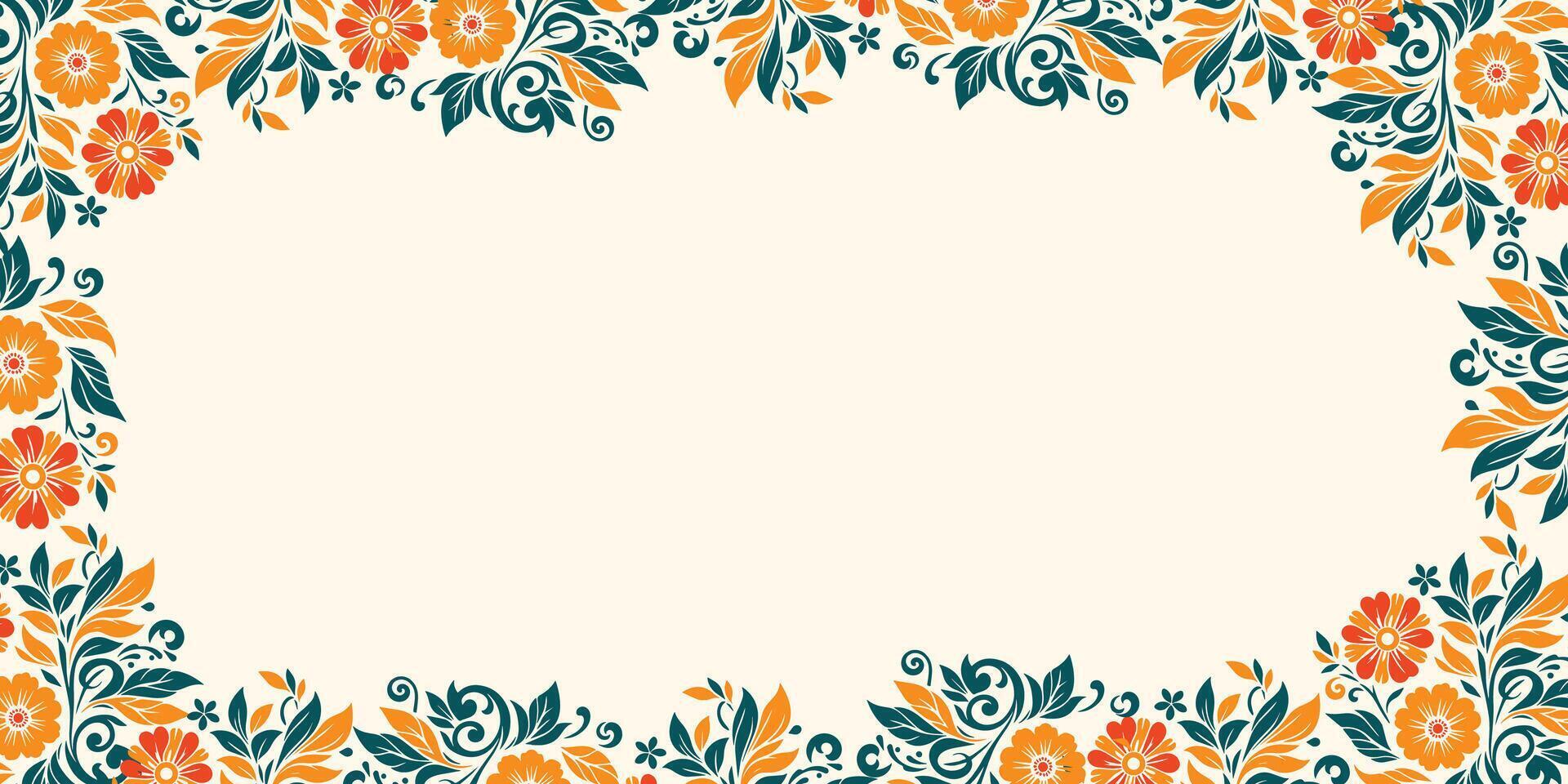 creative floral wallpaper with tropical plant composition.abstract background for greeting card and textile invitation vector