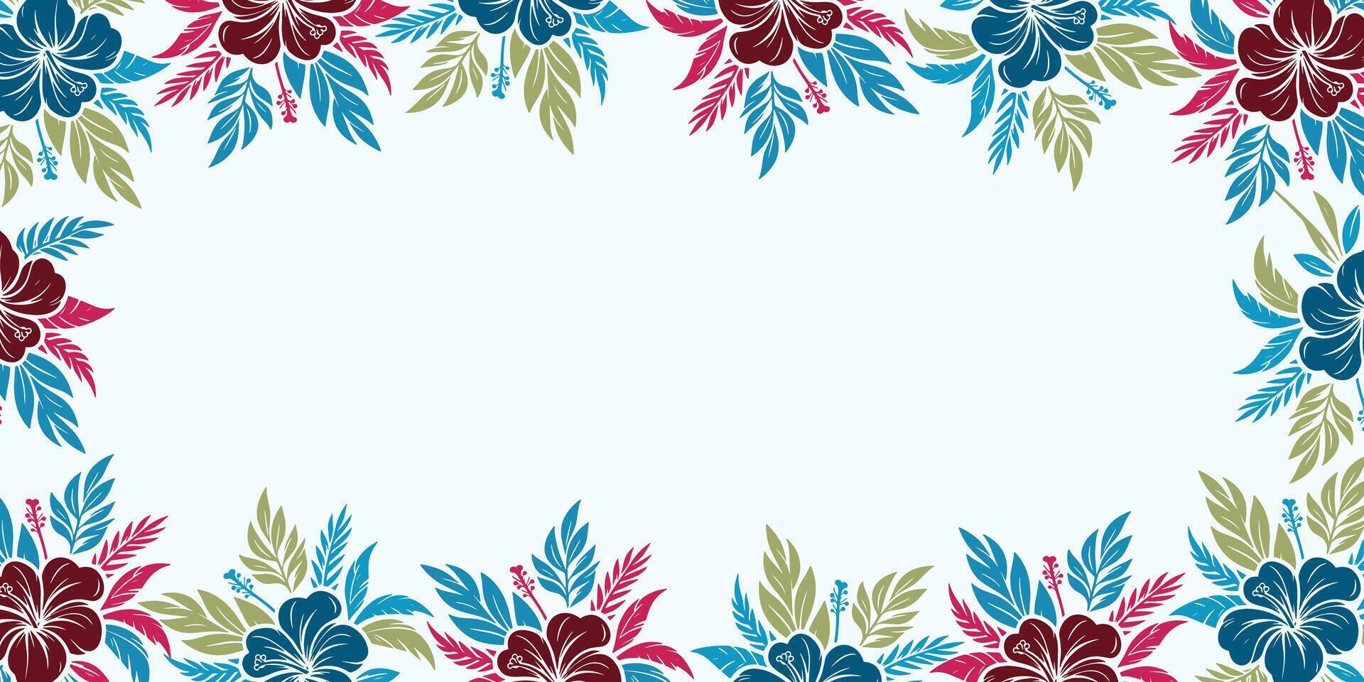 botanical themed floral wall with abstract inspiration.template for greeting invitation and decorative textile background vector