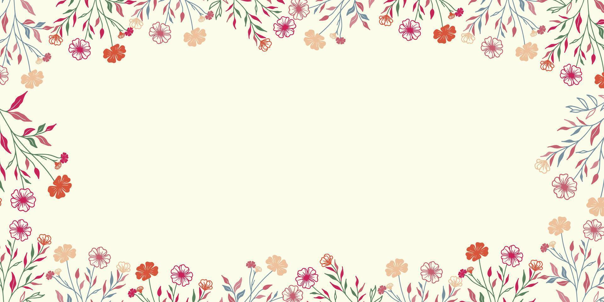 tropical floral design in abstract form for decorative wall.scrapbook invitation and greeting card layout for elegant presentation vector