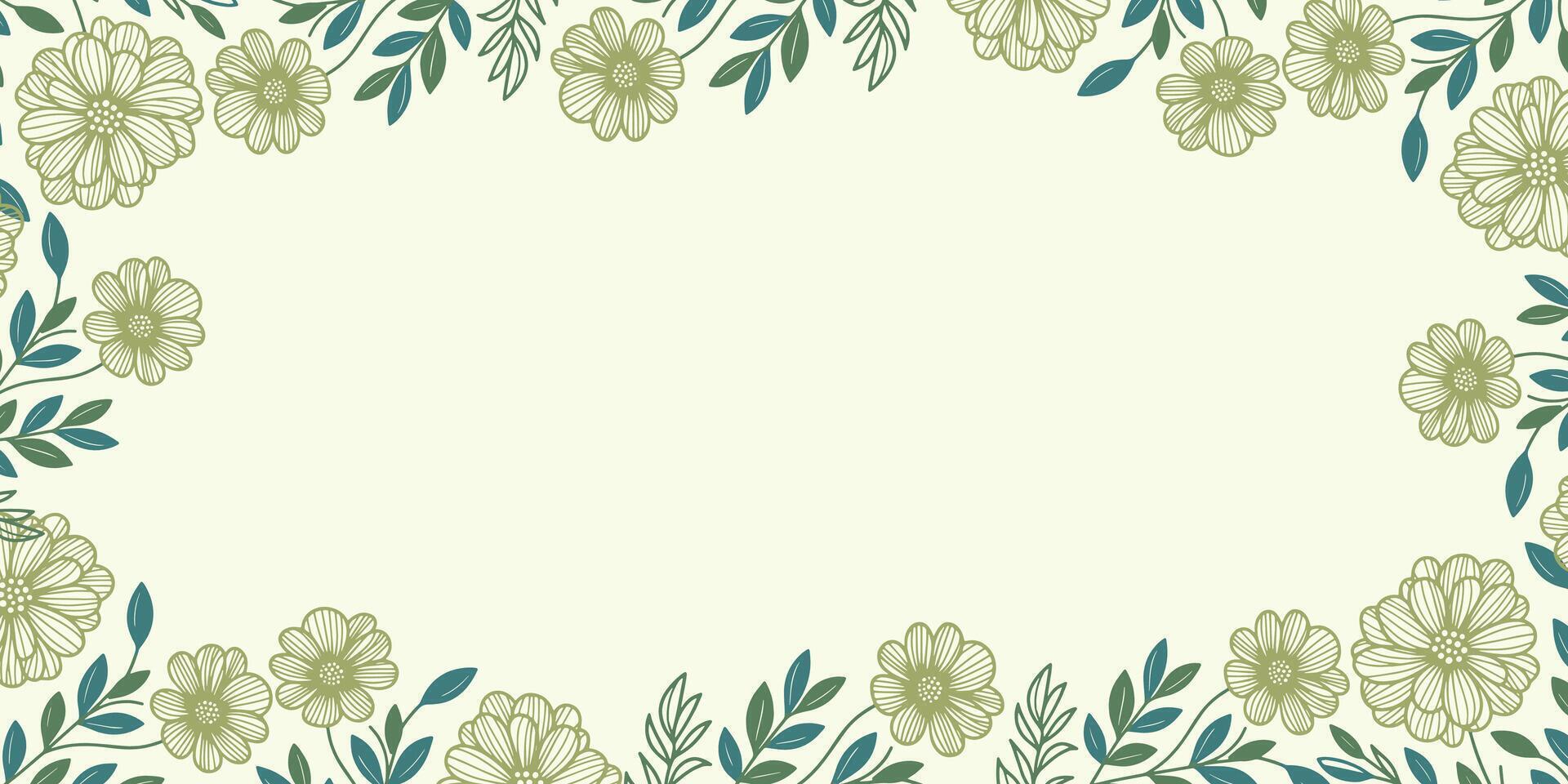 artistic background with floral wall elements and abstract structure.wedding card and banner template for textile use vector