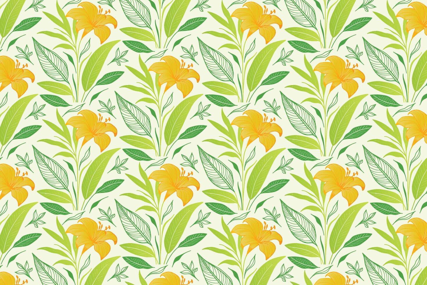 romantic floral artwork inspired by cotton fields and drawn with detailed petal strokes for home textile and fabric use vector