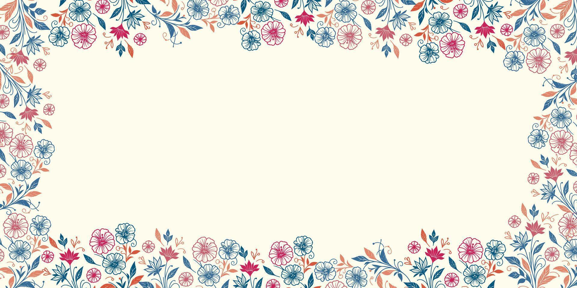 tropical abstract floral backdrop with botanical detail.decorative wall art for invitation greeting and fabric template vector