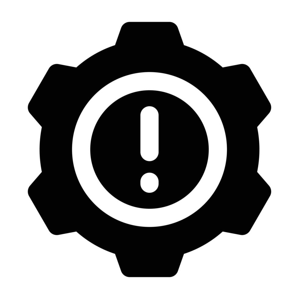 Simple Risk Management glyph icon. The icon can be used for websites, print templates, presentation templates, illustrations, etc vector