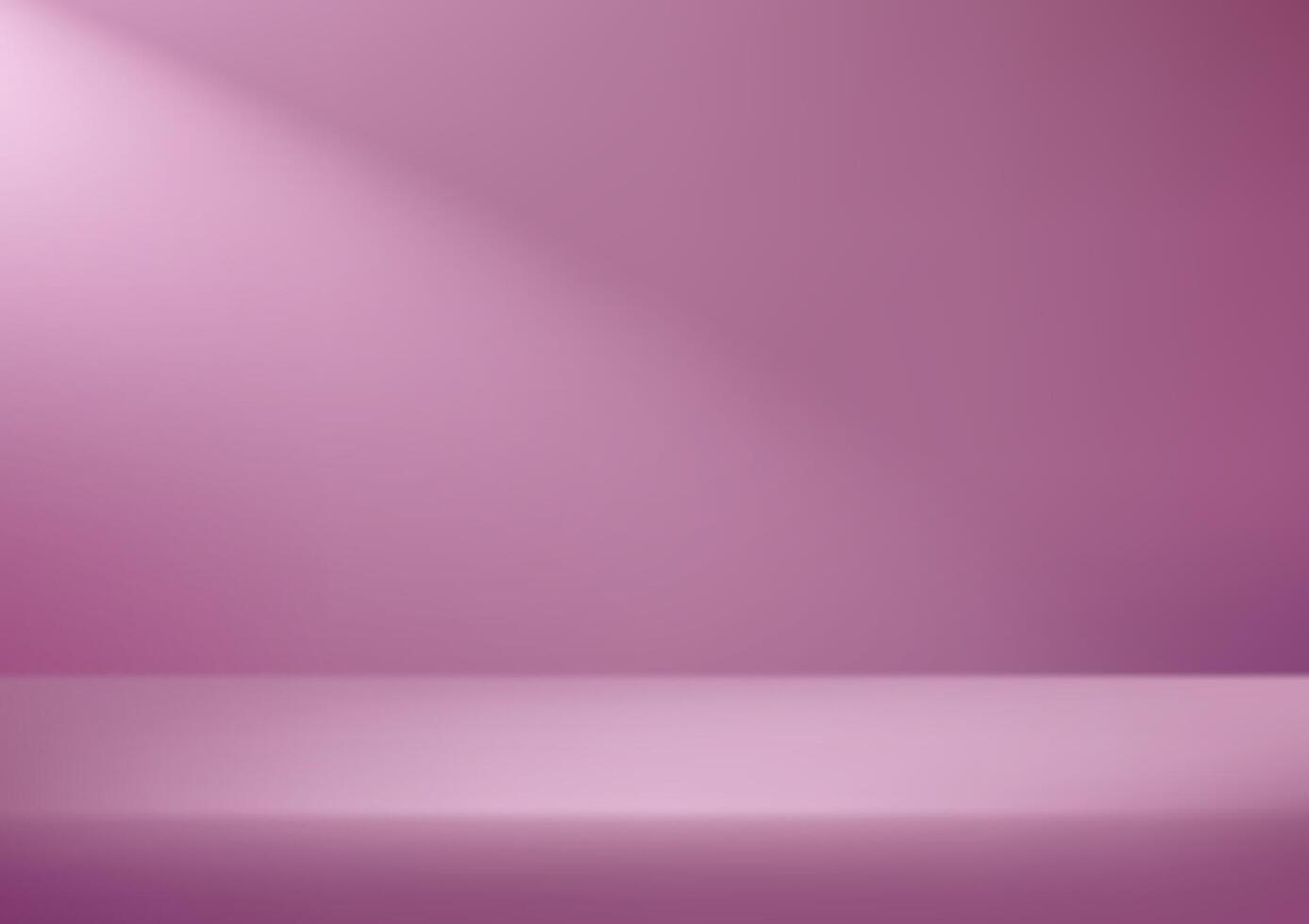 Empty purple studio background. Empty room with light effect. Space for selling products on the website. illustration. vector