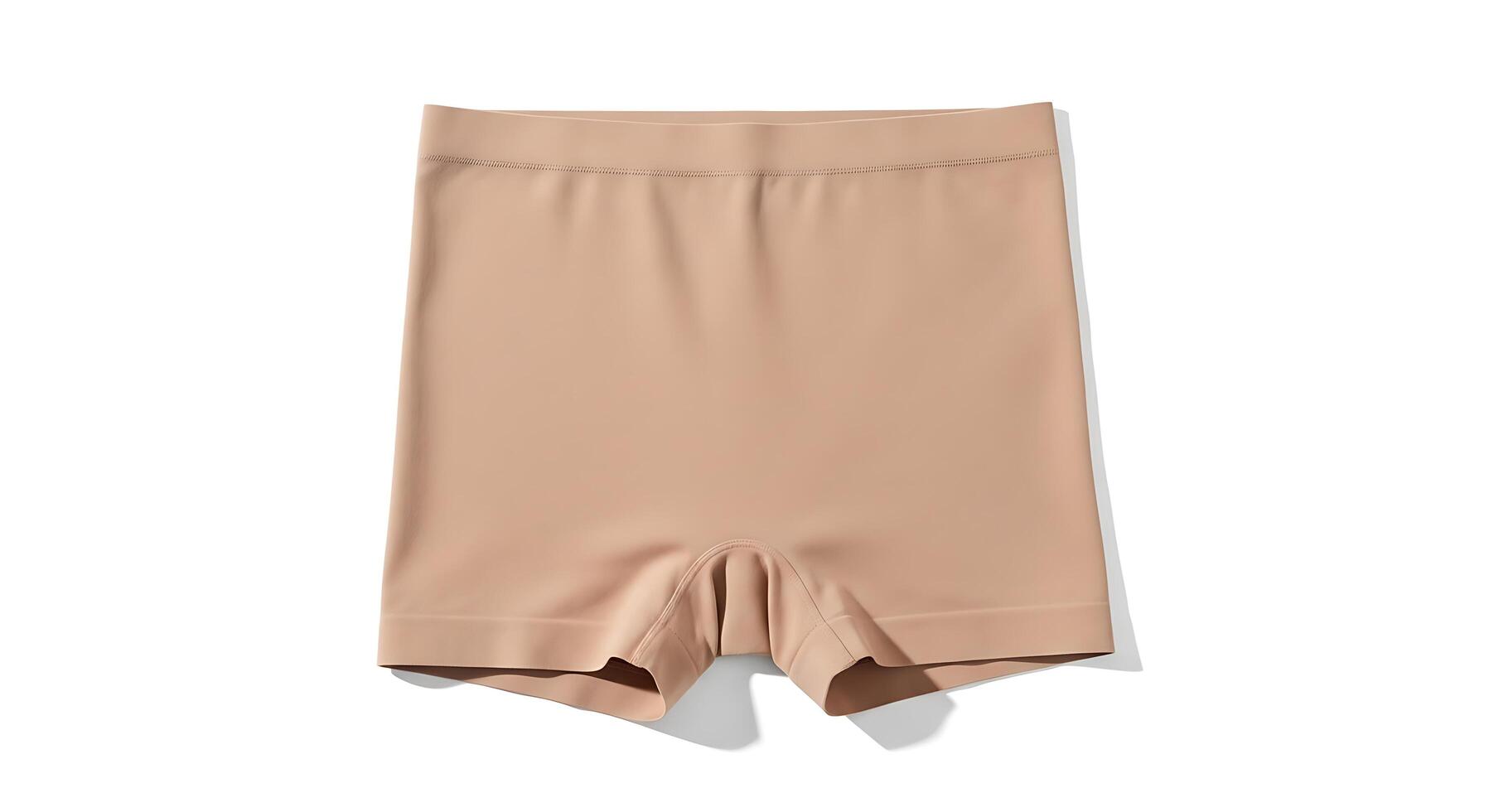 Beige seamless shorts photo