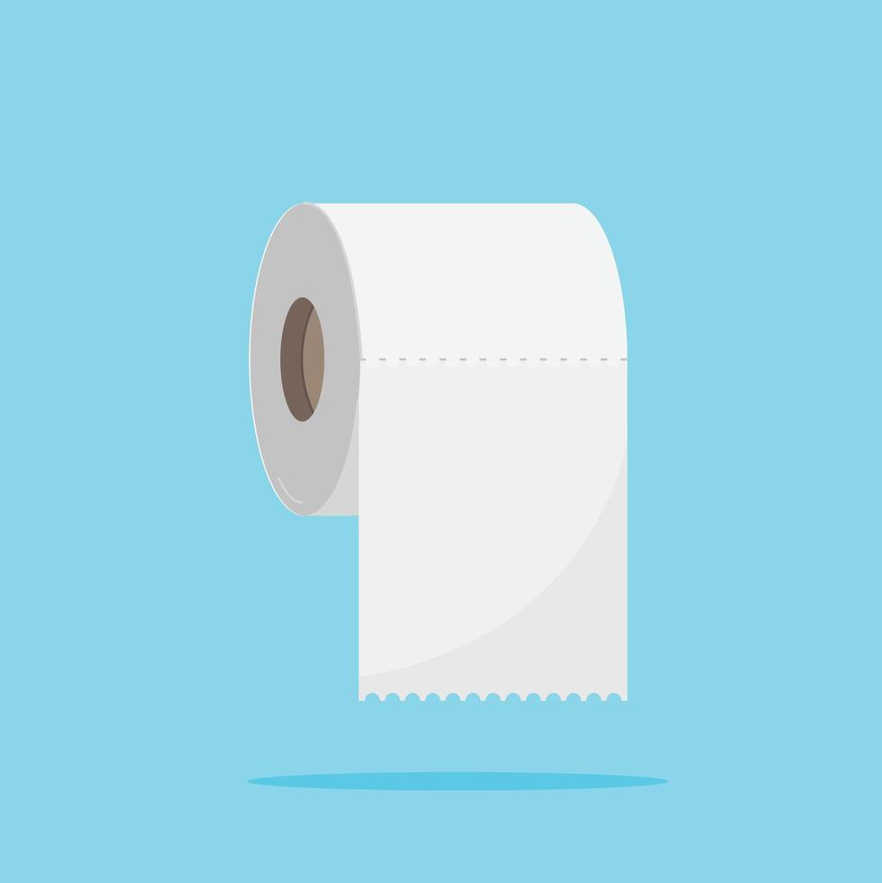 toilet paper roll vector