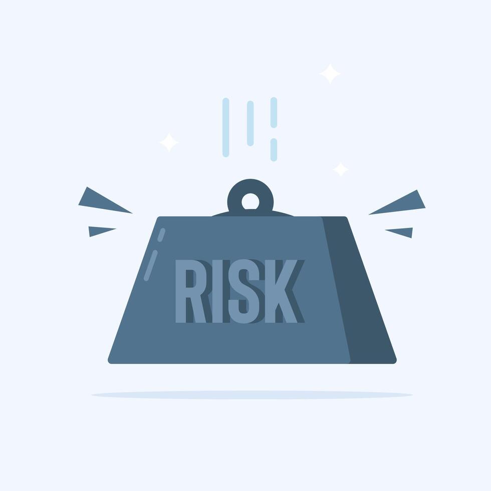 Illustration of a risk scale vector