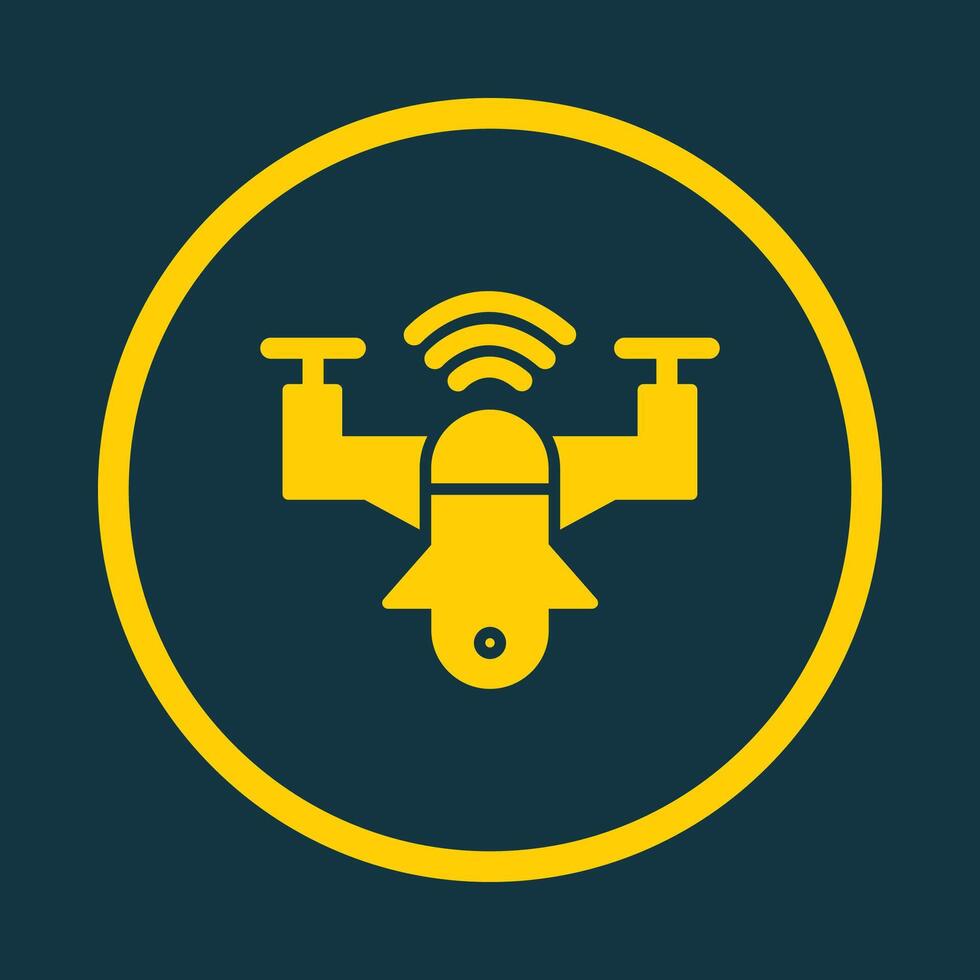 Drone trendy art design charming amazing design colorful useful illustration vector