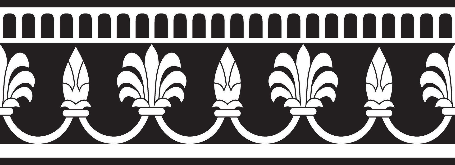 seamless colored national Indian ornament. Endless ethnic pattern Indian civilization. vector
