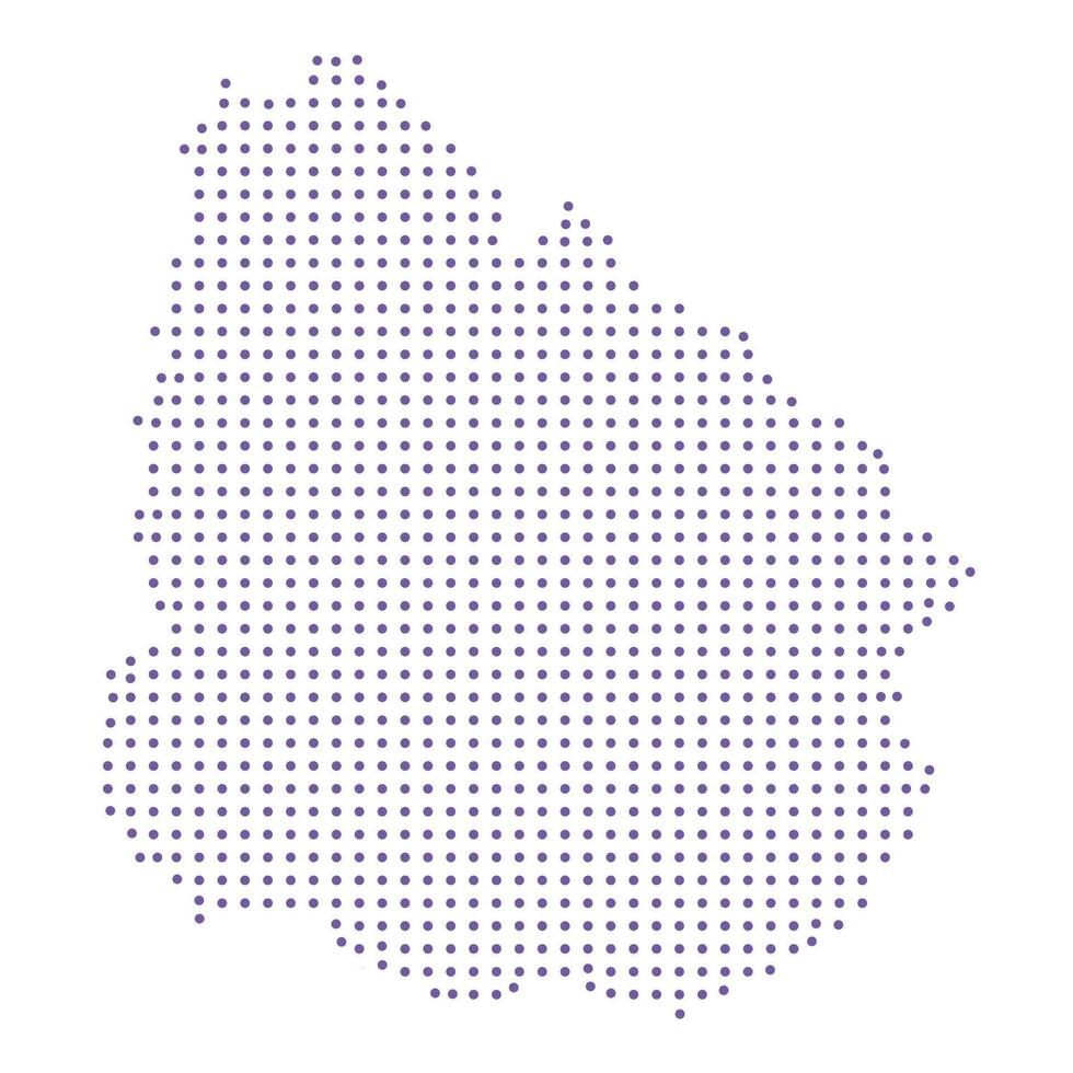 Venezuela map dotted pattern design purple circle vector