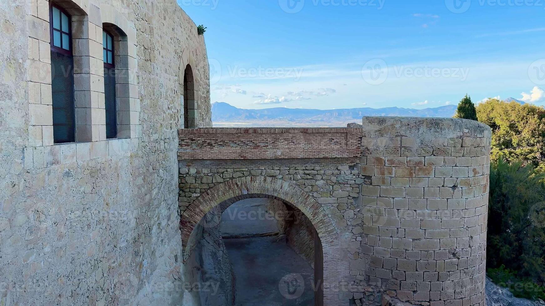 Explore the unique charm of this historic fortress with its stunning scenery and impressive ancient stonework photo