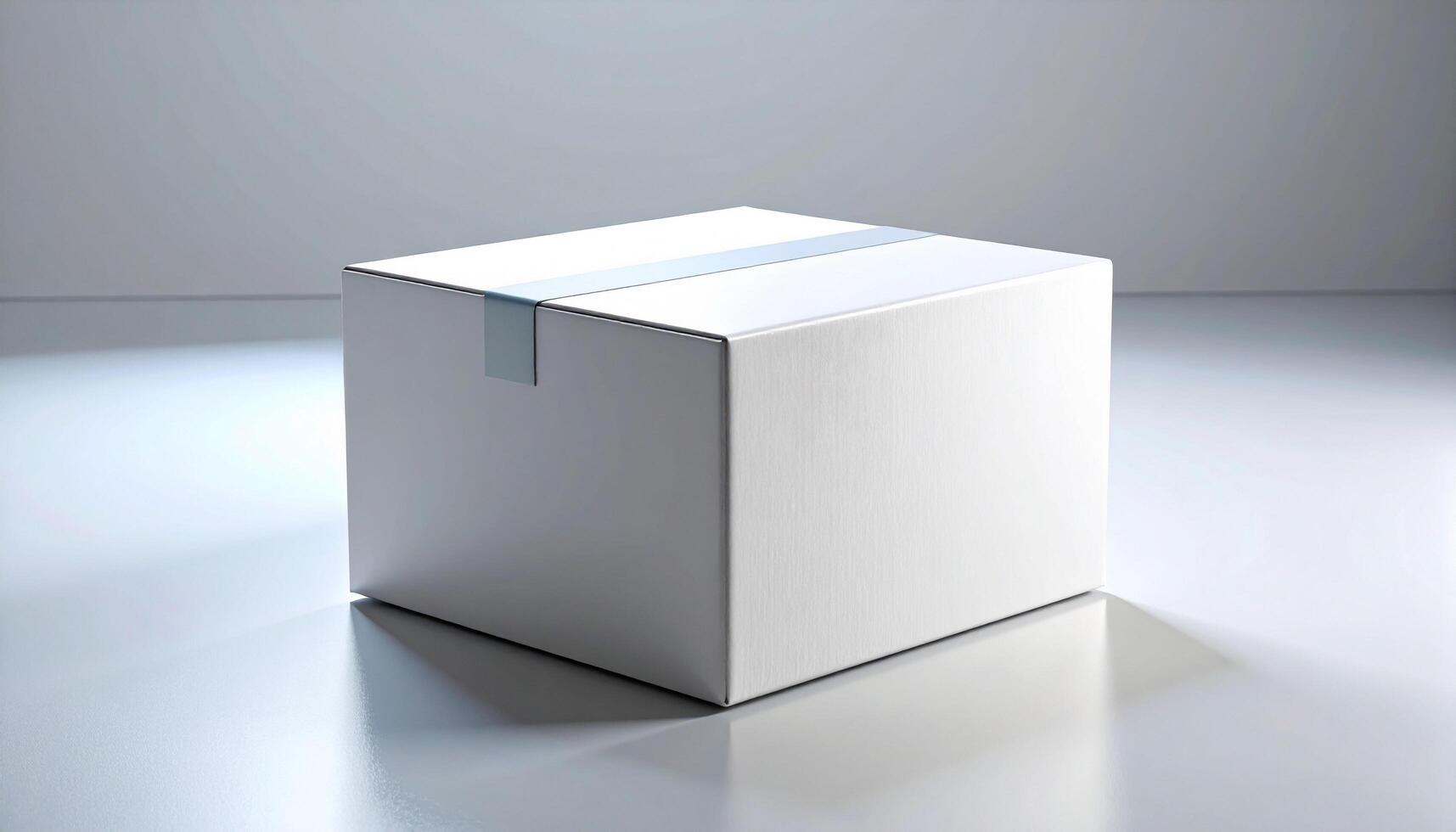 Medical Grade Cardboard Box With Embossed Surface On Black photo