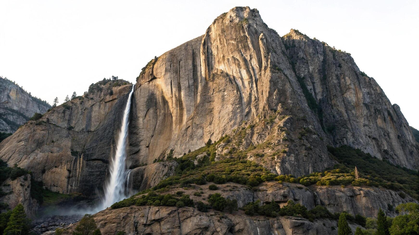 Yosemite falls, yosemite national park, california photo