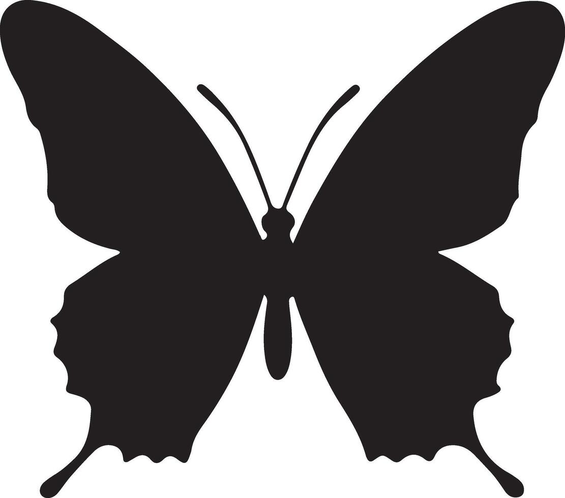 Butterfly Silhouettes insect vector