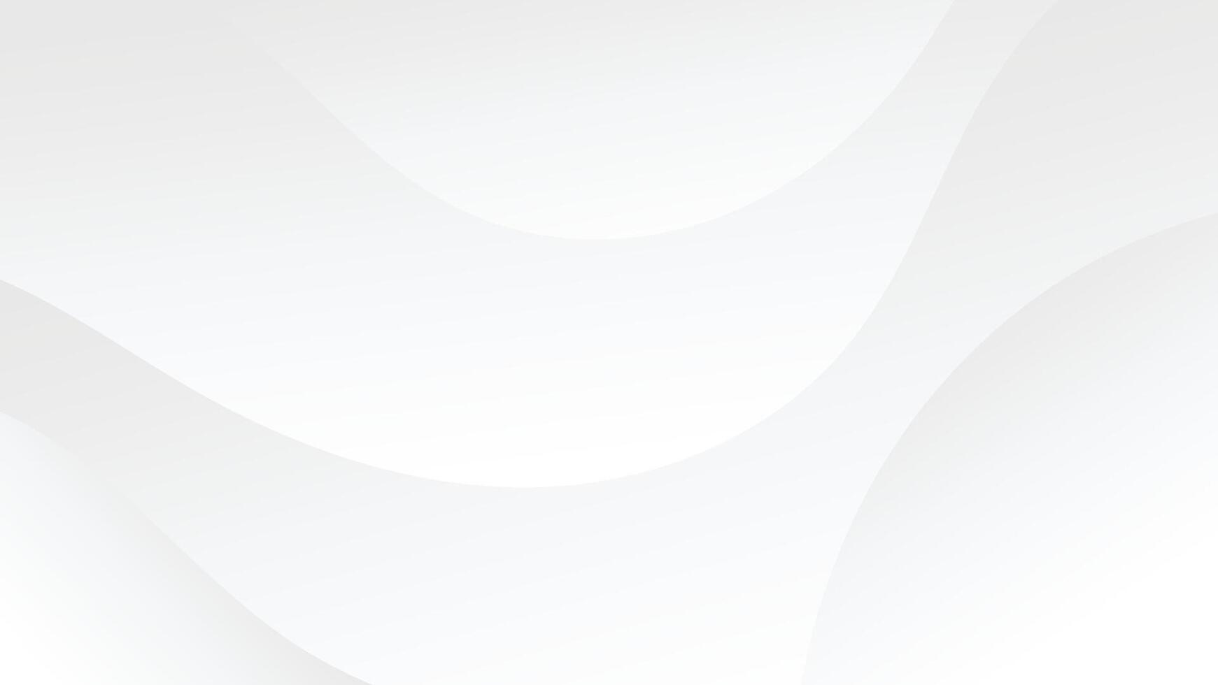 white background with abstract wavy lines and smooth texture decoration vector