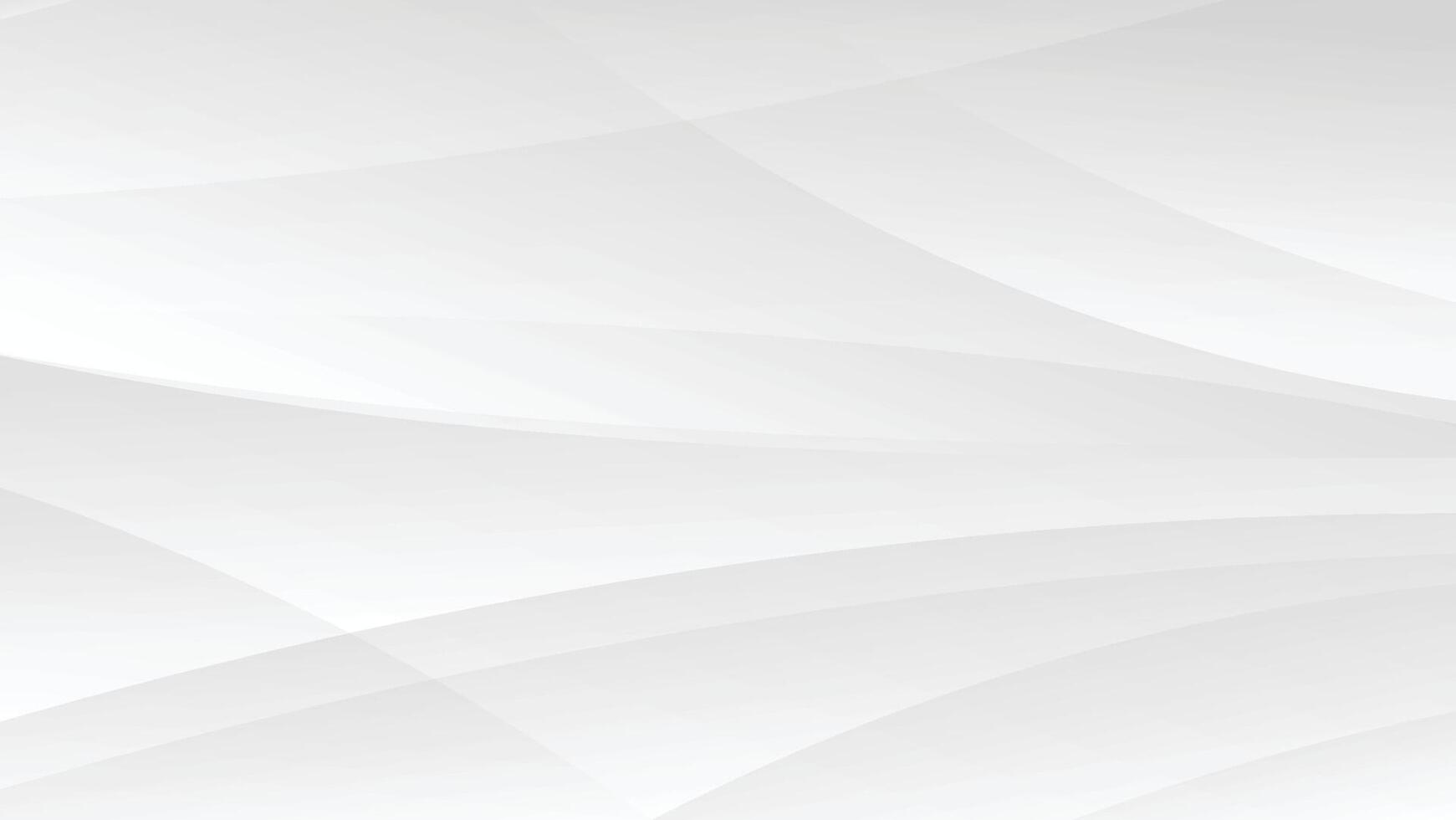 abstract white background with wavy graphic lines vector