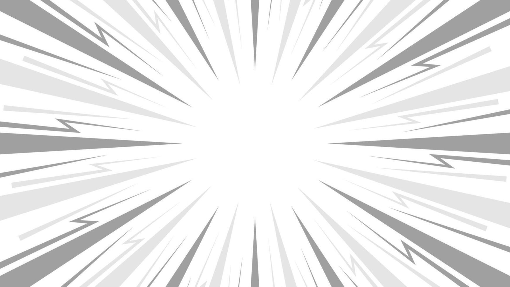 abstract grey exploding light on white background vector