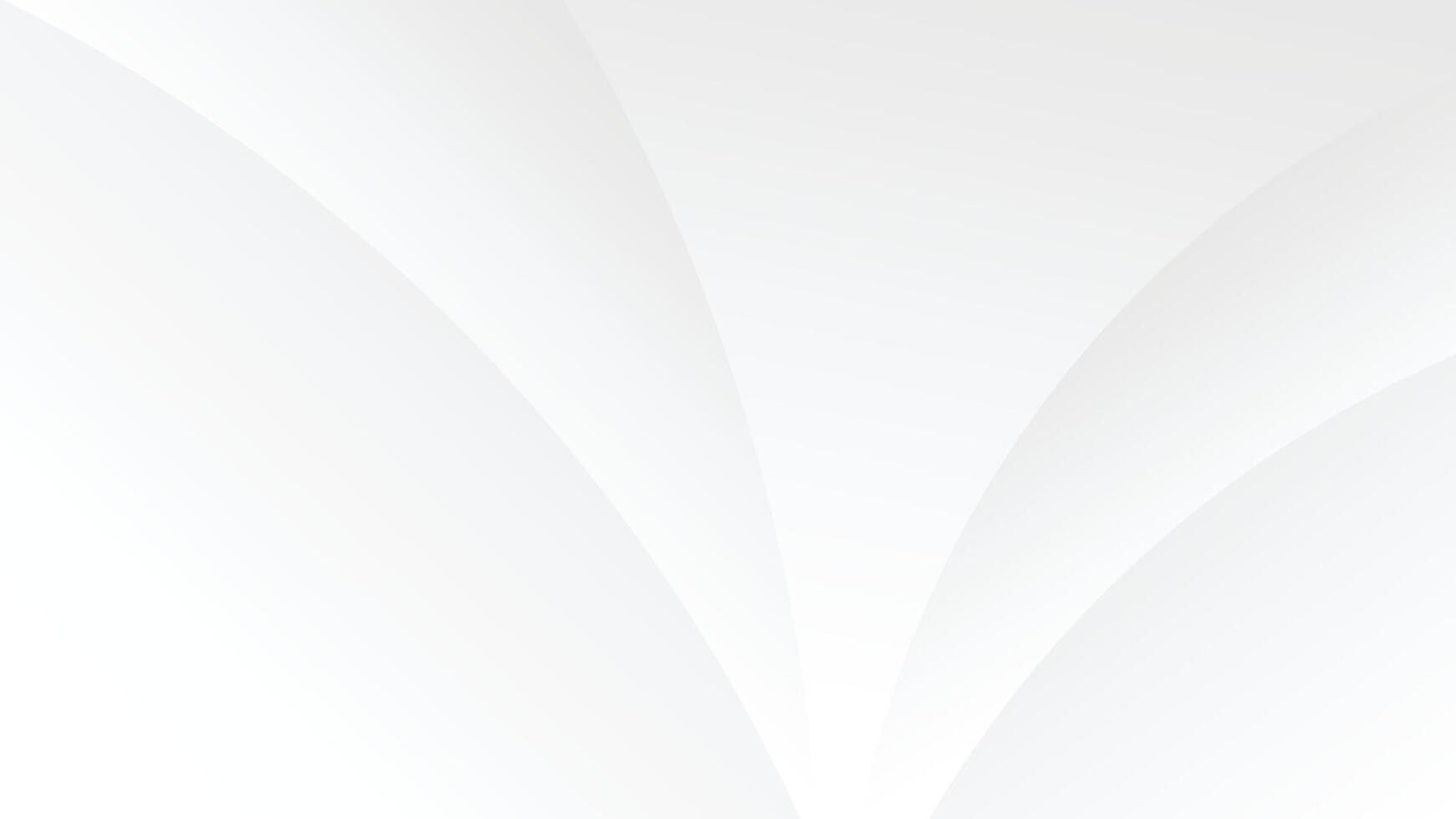 abstract white background with curve lines and creased texture decoration vector