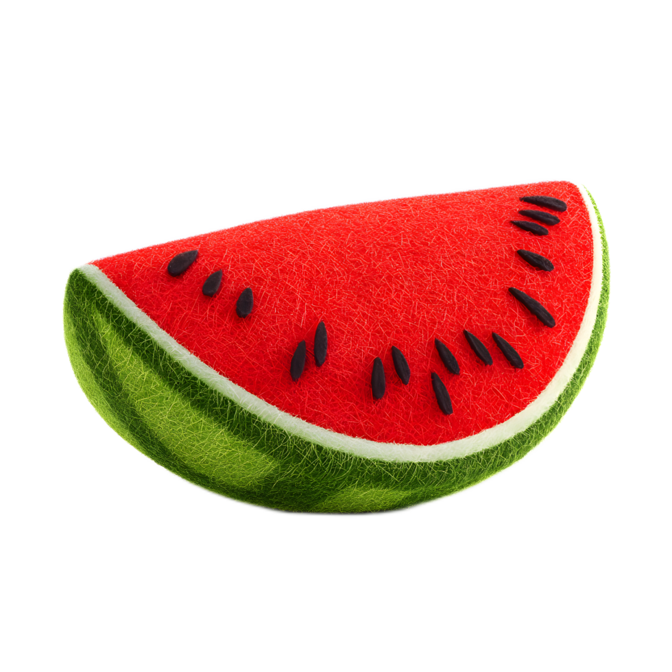 Close up of a vibrant juicy slice of ripe and nutritious watermelon a refreshing summer fruit png