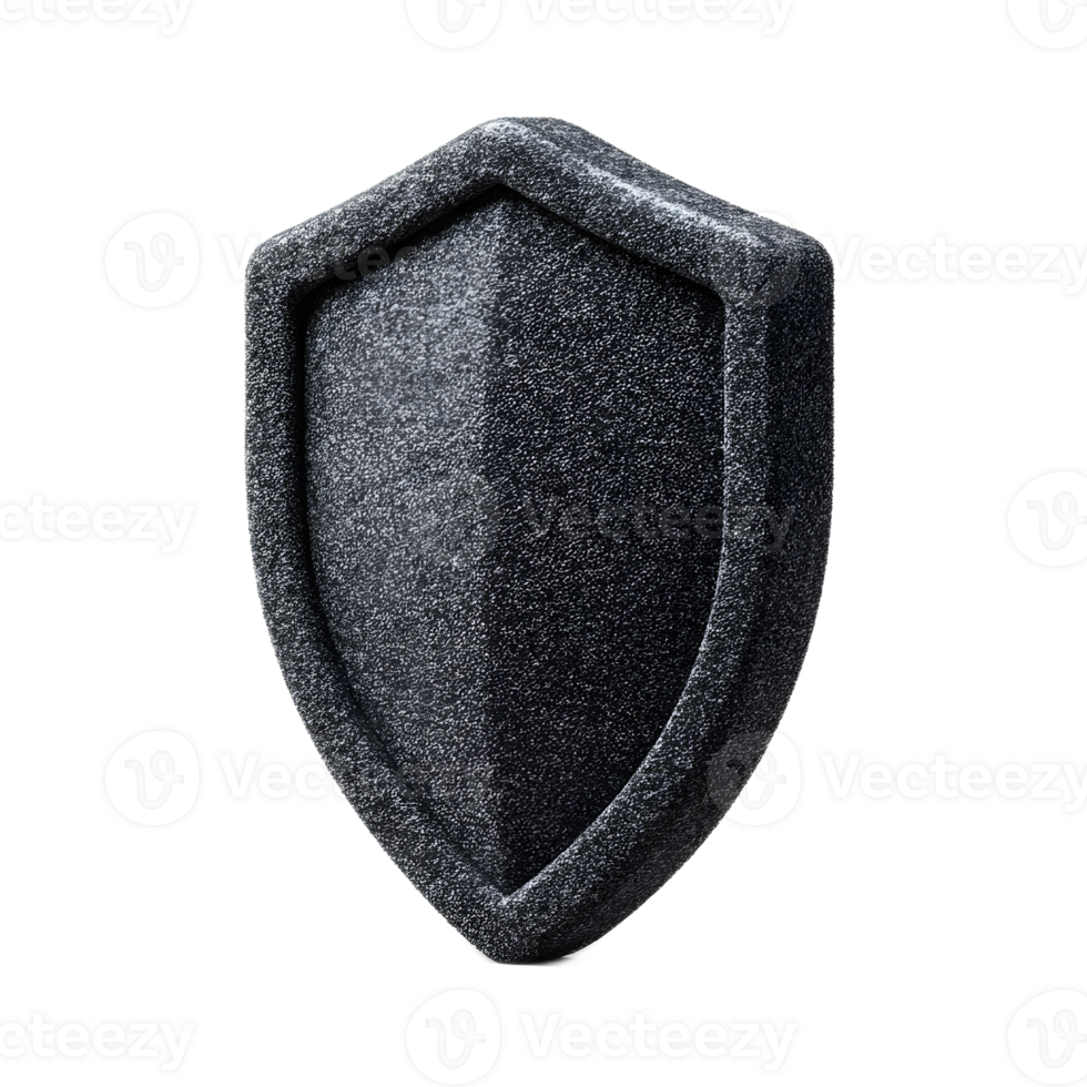 Sleek and geometric shield icon representing the concepts of online security data privacy and digital protection png