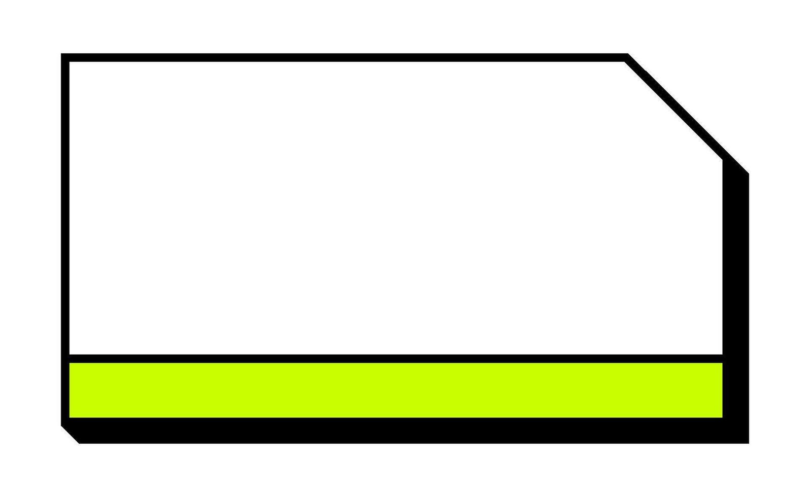 Futuristic Tech Frame with Neon Highlight. Digital Interface Outline. Futuristic Border vector