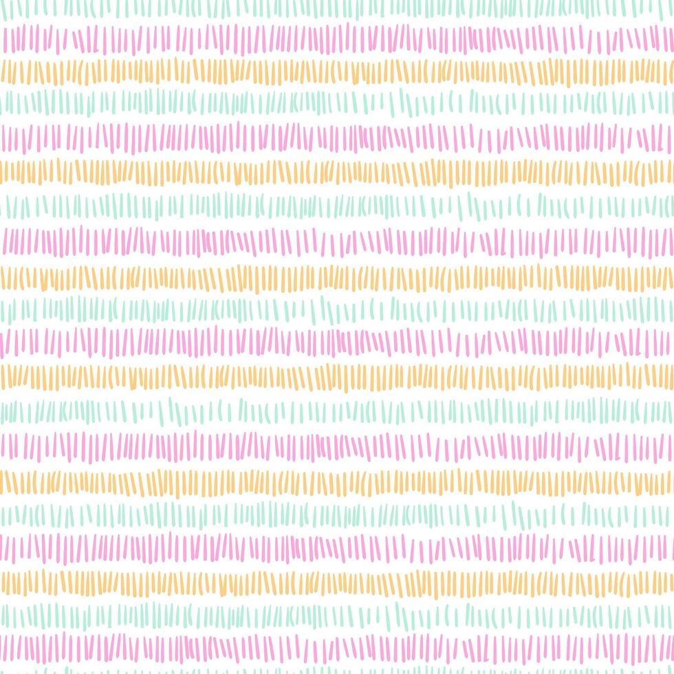 Simple Abstract seamless pattern horizontal Irregular stripes of vertical line, dashes, Brush Spots vector