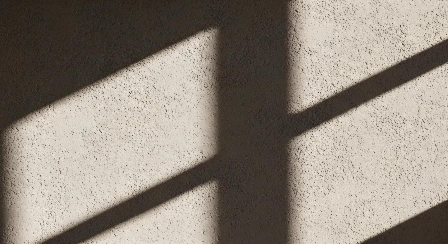 A window with three shadows on it photo
