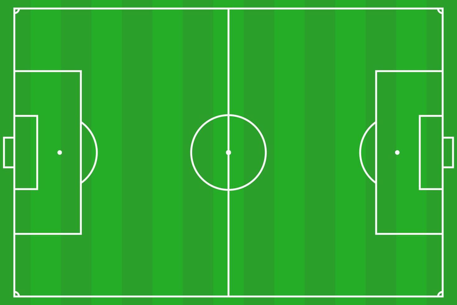 Soccer field Football Pitch icon symbol illustration vector