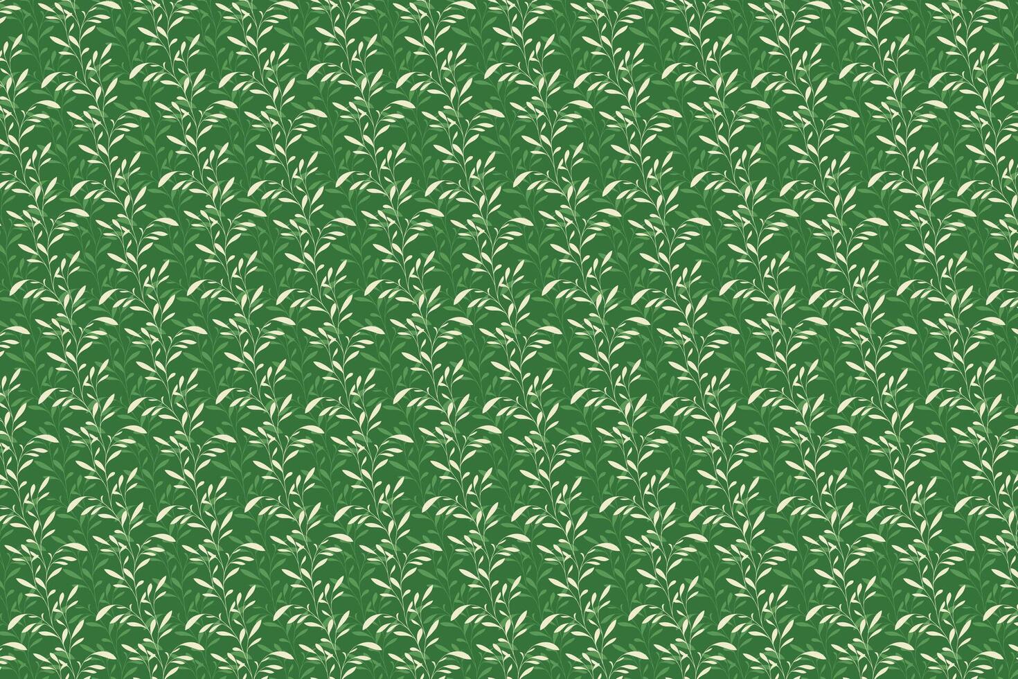 Green leaf pattern design for backgrounds vector