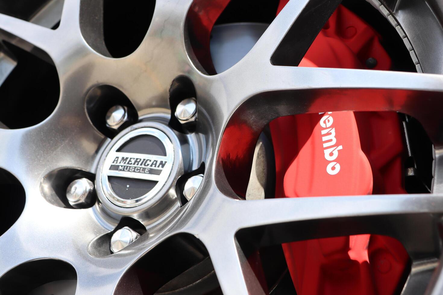 09.3.2025 Moldova A HighPerformance Wheel and Brake Setup designed for optimal performance and style in vehicles photo