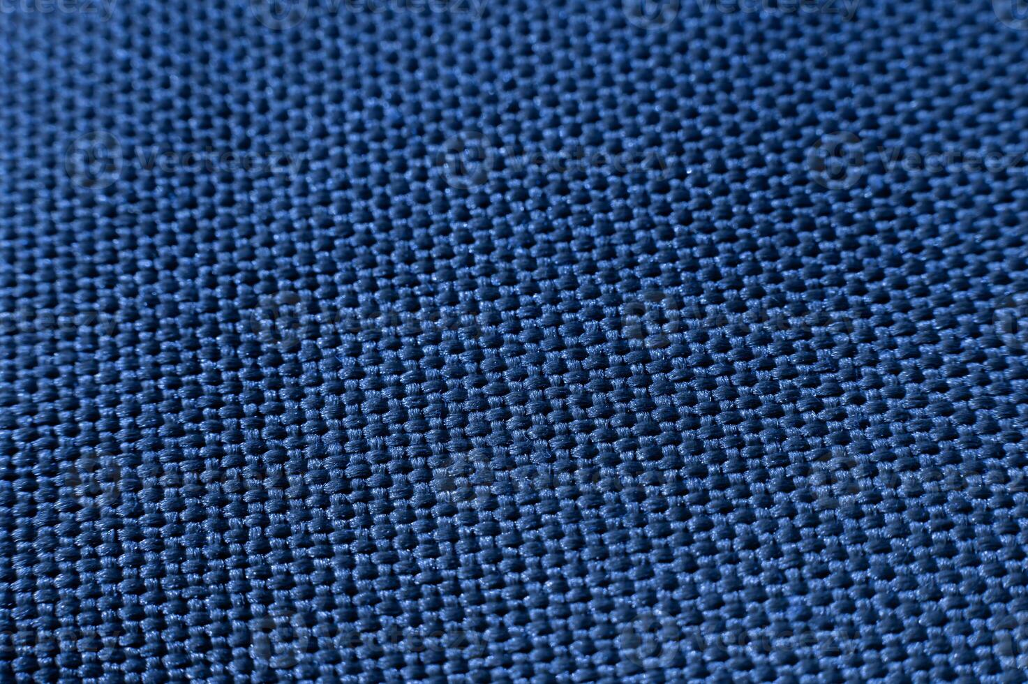 Blue jean texture. Blank denim cloth textile background. Soft fabric. Flat cotton surface. Grunge structure design. Copy space photo
