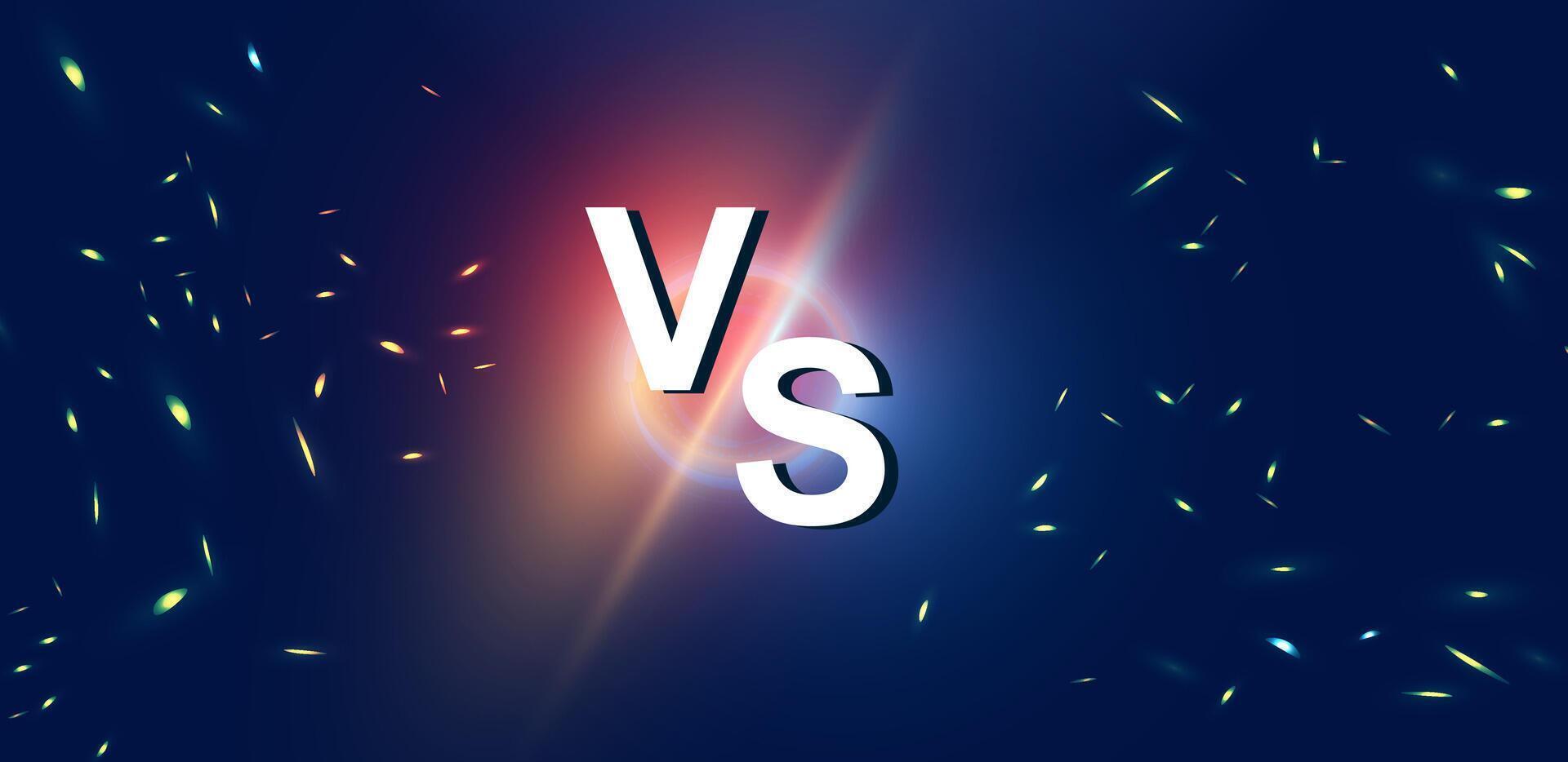 Visual representation of competition versus vector