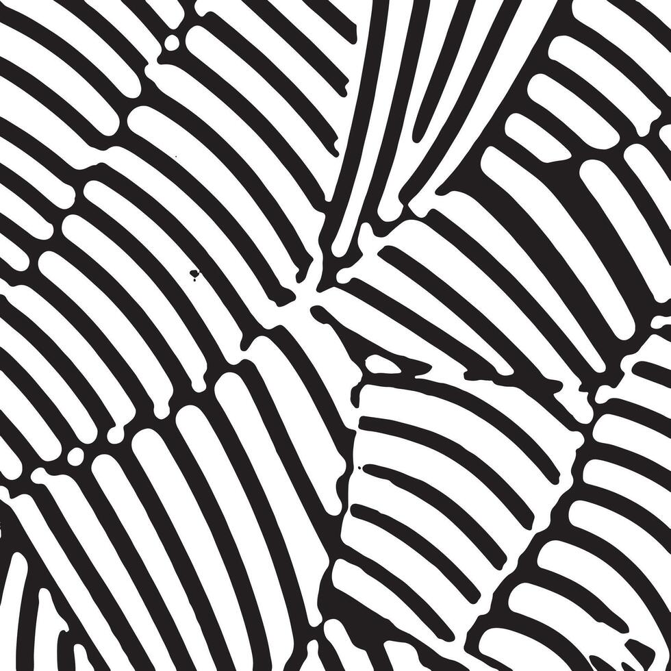 Abstract black and white background texture with curved stripe patterns and bold contrast ideal for posters, prints, digital artwork, grunge design, and creative compositions vector
