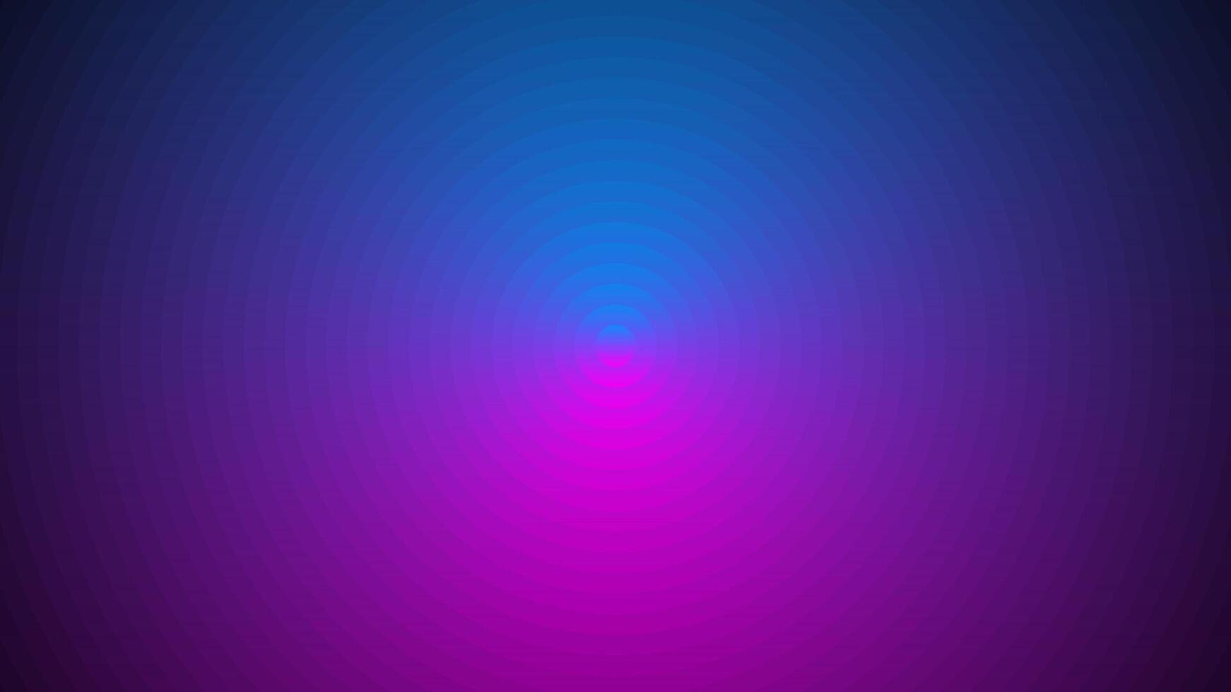 Colorful radial gradient background with a dark futuristic tone, featuring concentric circles in blue, purple, and magenta hues vector