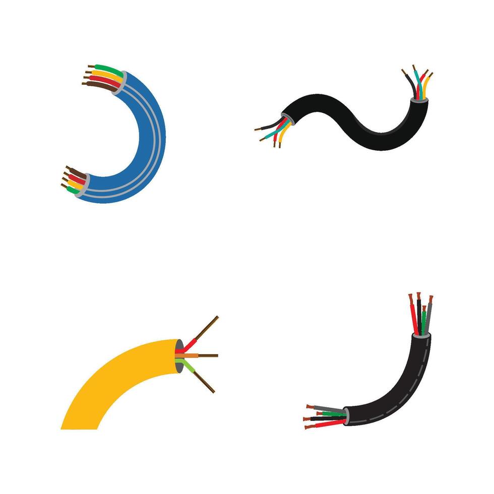 cable element icon vector