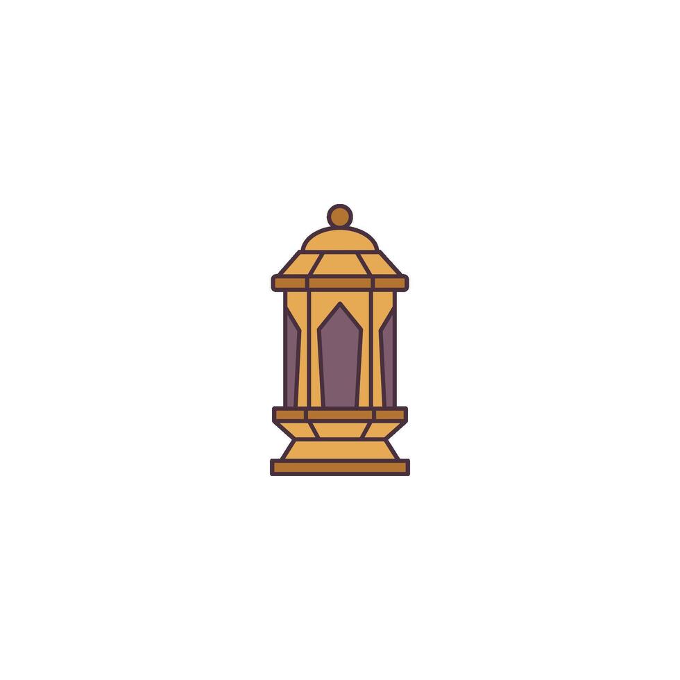 Ornate Table Lantern vector