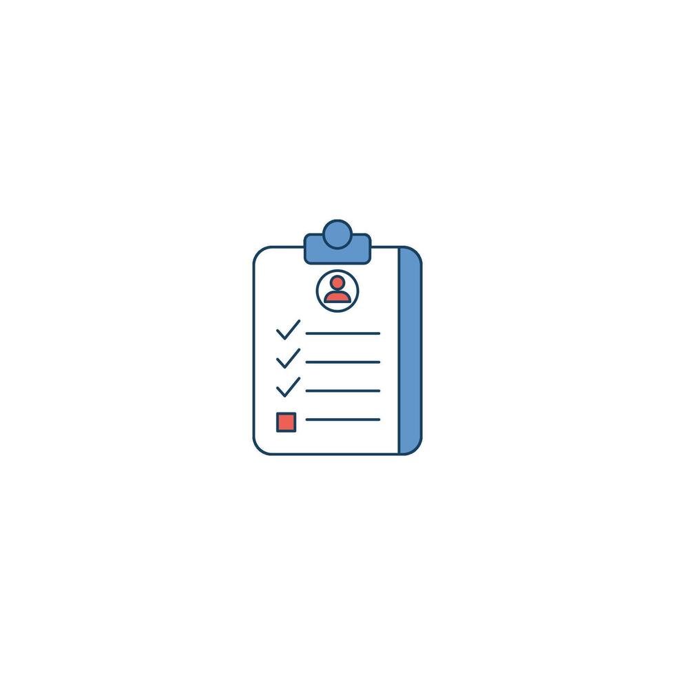 Project Task Checklist vector
