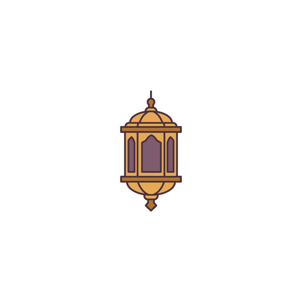 Elaborate Hanging Lantern vector