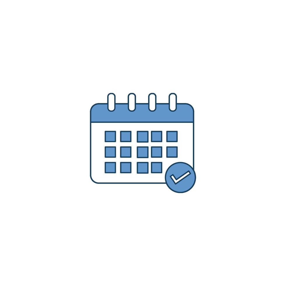 Calendar Task Scheduling vector